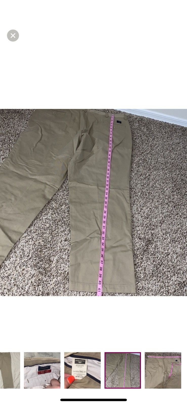 Dockers Dockers khaki dress pants size 40x32 Size US 40 / EU 56 - 6 Thumbnail
