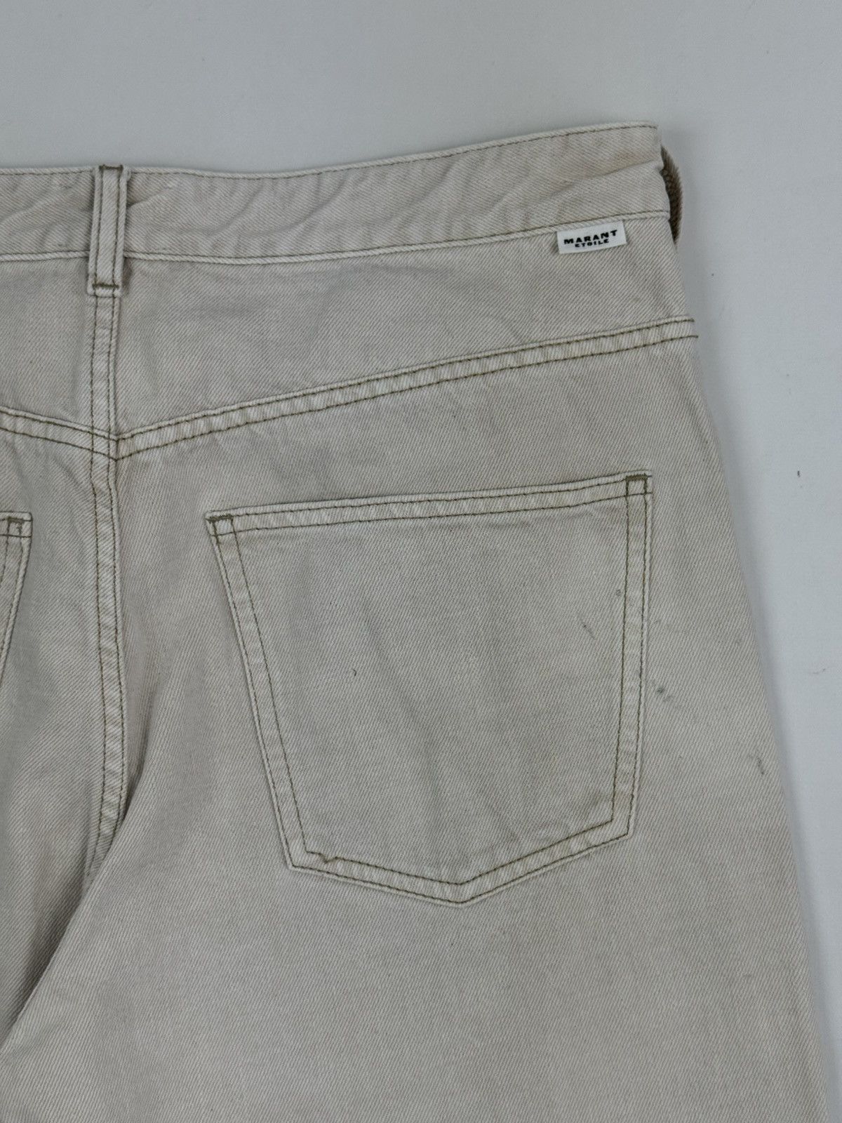 Isabel Marant Etoile Distressed Isabel Marant Etoile Vendelia Women’s Trousers Size 27" / US 4 / IT 40 - 15 Thumbnail