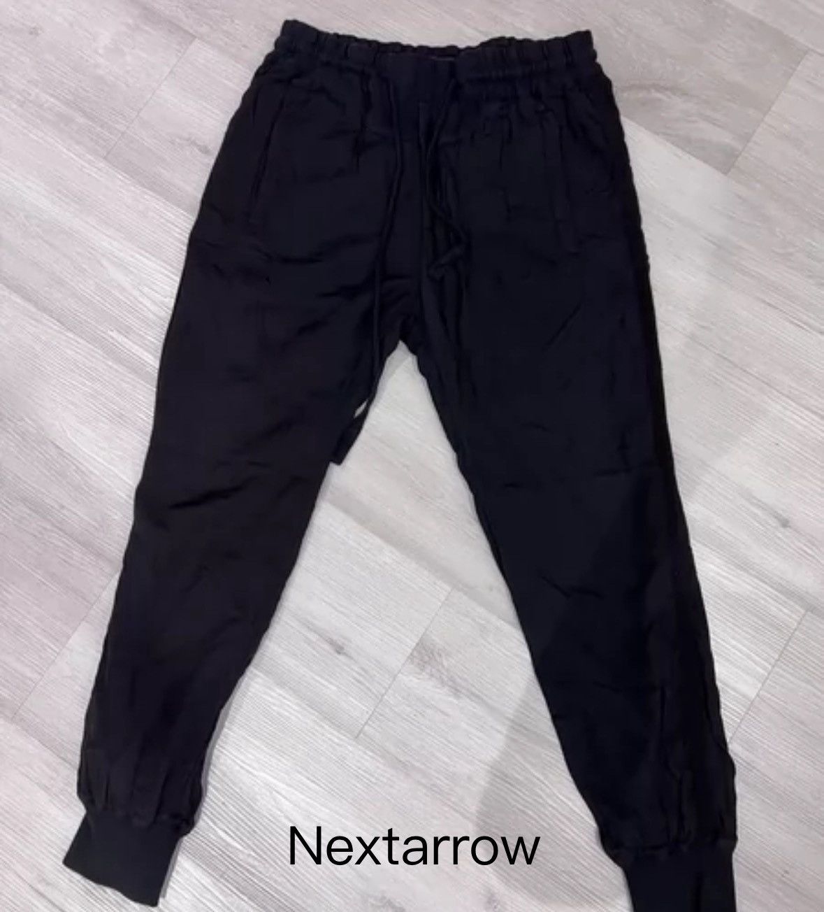Haider Ackermann Haider Ackermann Men's Black Casual Pants2412-Nextarrow Size US 32 / EU 48 - 1 Thumbnail