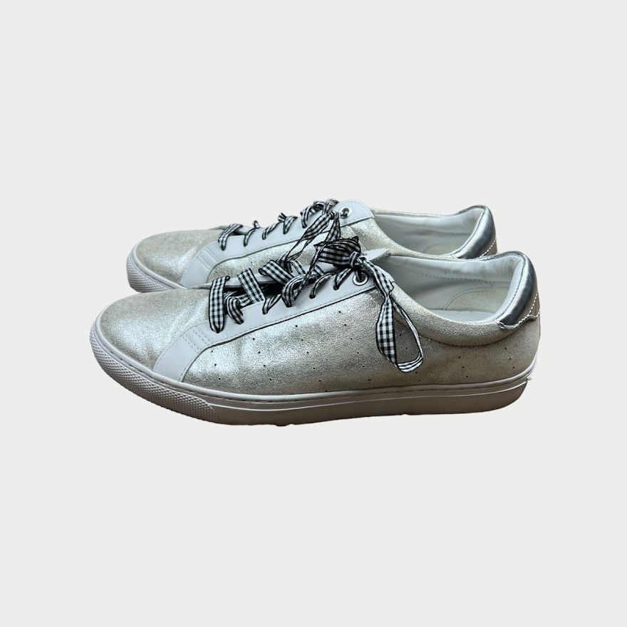 J.Crew J. Crew Saturday Sneaker Metallic | Size 10 | Unique Design Size US 10 / IT 40 - 8 Thumbnail