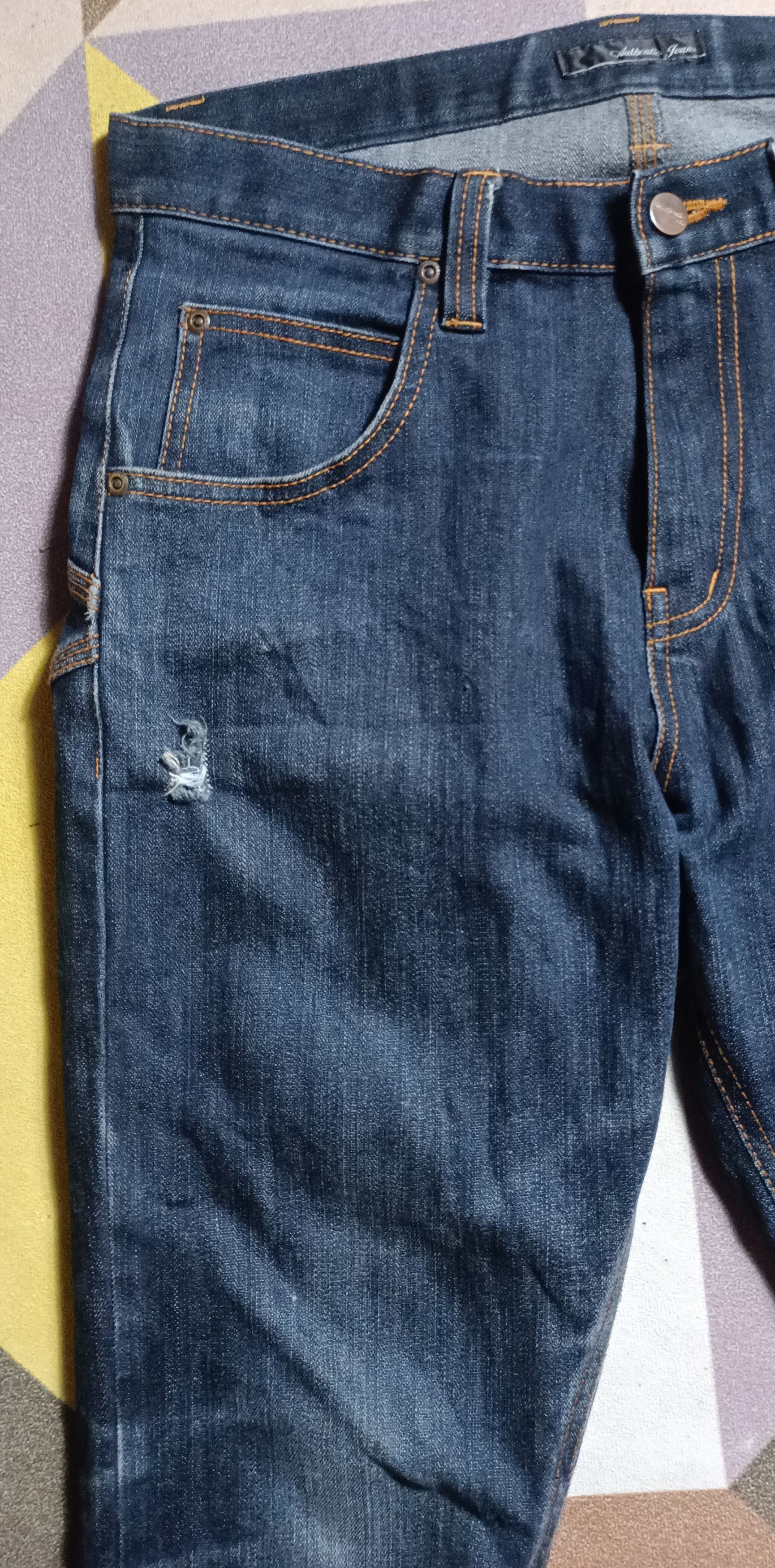 Japanese Brand Authentic Jean Dictator Transistor Travis Scott Style Size US 31 - 6 Thumbnail