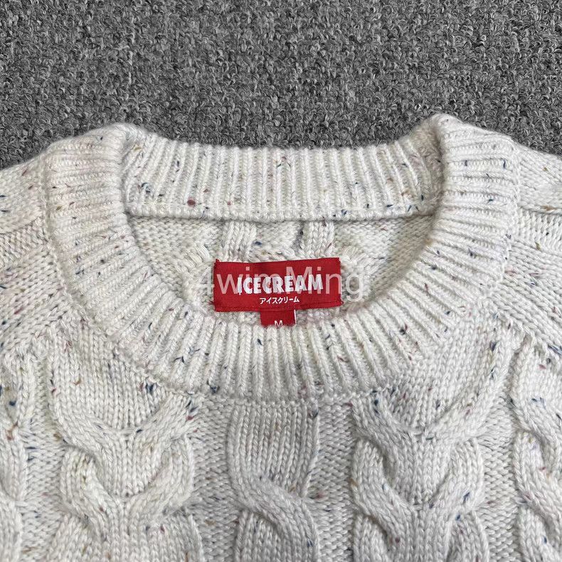 Billionaire Boys Club BC ICECREAM Candy Sprinkle Running Dog Cable Knit Sweater Q7 Size US M / EU 48-50 / 2 - 5 Thumbnail