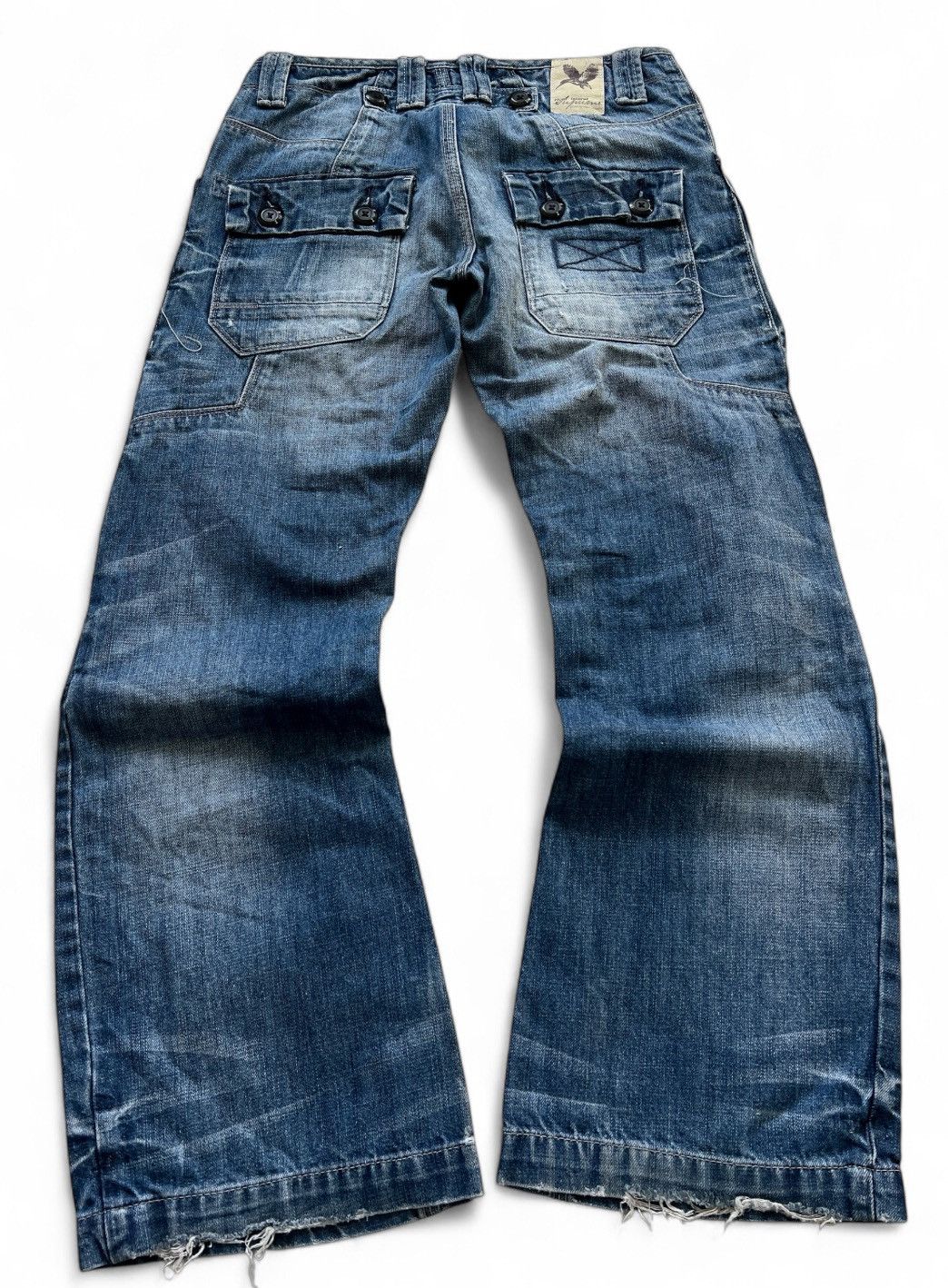 Hysteric Glamour × Japanese Brand 💥WASHED HYSTERIC GLAMOUR BALENCIAGA STYLE JAPANESE JEANS Size US 32 / EU 48 - 2 Thumbnail