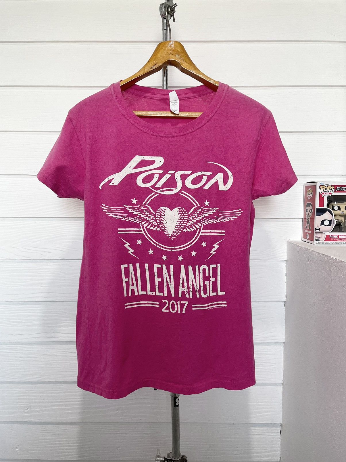 Band Tees POISON FALLEN ANGEL TOUR 2017 Size M / US 6-8 / IT 42-44 - 1 Thumbnail