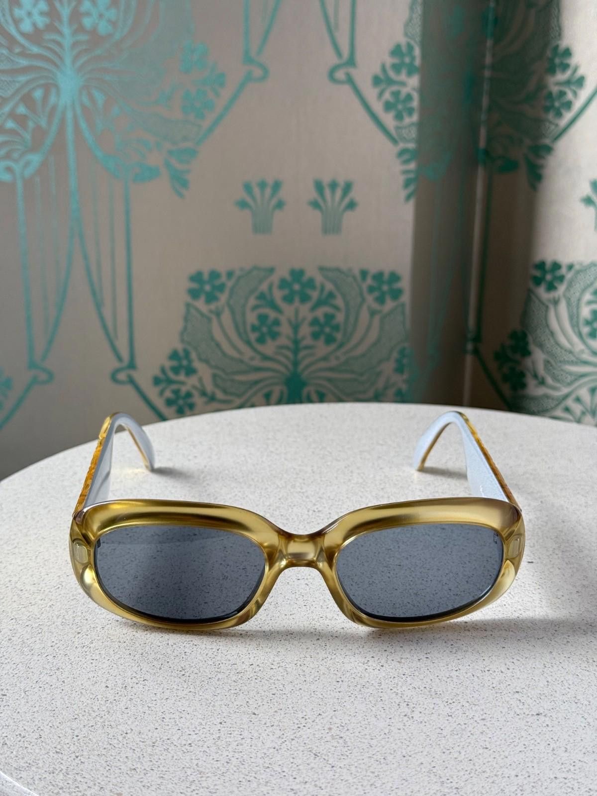 Dior Christian Dior CD 2006 Gold Canage Sunglasses Oval Womens Size ONE SIZE - 6 Thumbnail