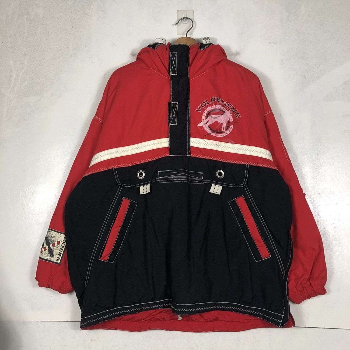 Japanese Brand × Vintage 📌VINTAGE ANORAK SKI JACKET VOLPENEVE JAPAN ART DESIGN Size US L / EU 52-54 / 3 - 12 Thumbnail