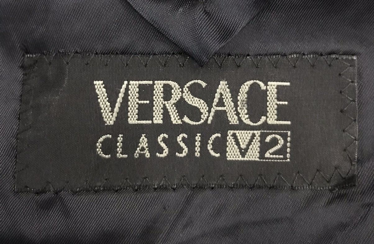 Versace × Vintage Vintage Versace Classic V2 Blazer Size US L / EU 52-54 / 3 - 15 Thumbnail