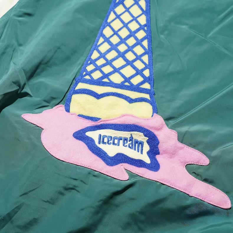 Billionaire Boys Club BBC ICECREAM Flying Dog Ice Cream American Varsity Jacket Size US L / EU 52-54 / 3 - 2 Thumbnail
