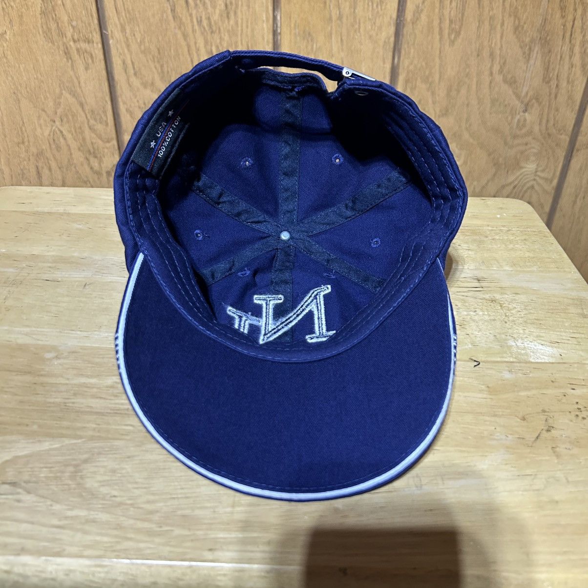Vintage Vintage New Jersey Hat Cap USA Flag Strapback Embroidery O/S Size ONE SIZE - 7 Thumbnail