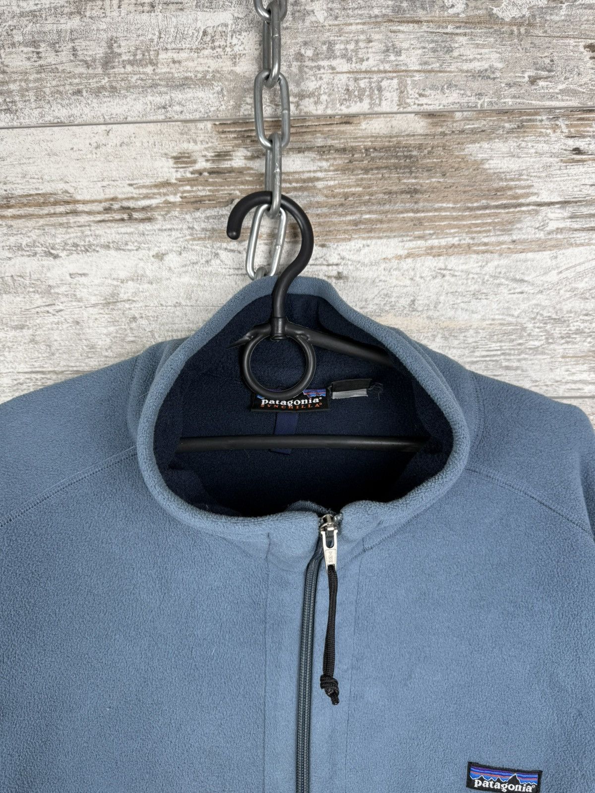 Patagonia Vintage Patagonia Synchilla Fleece Pullover Blue Size L Size US L / EU 52-54 / 3 - 6 Thumbnail