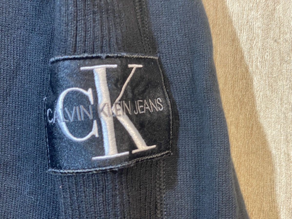 Calvin Klein × Designer Calvin Klein mens cotton black sweater size XL Size US XL / EU 56 / 4 - 2 Thumbnail