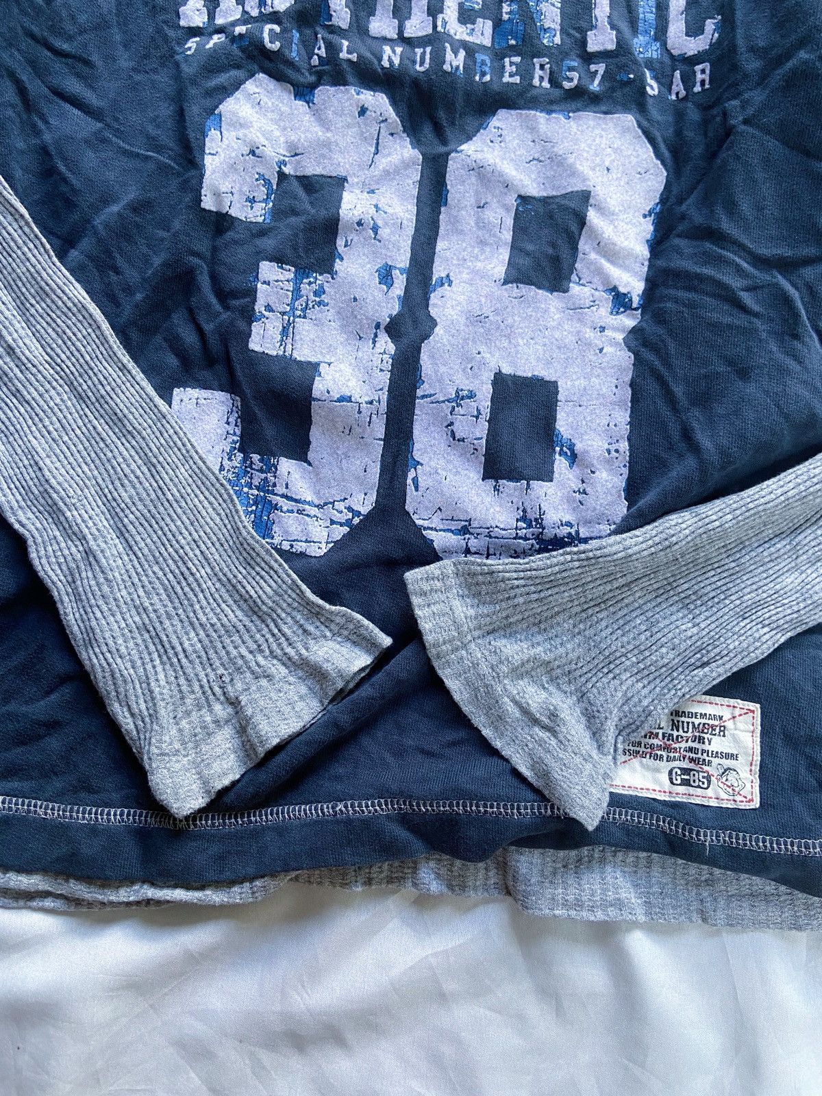 Beauty Beast × Hysteric Glamour × Japanese Brand DOUBLE LAYER AUTHENTIC SPECIAL NUMBERS LONG SLEEVE Size US S / EU 44-46 / 1 - 5 Thumbnail