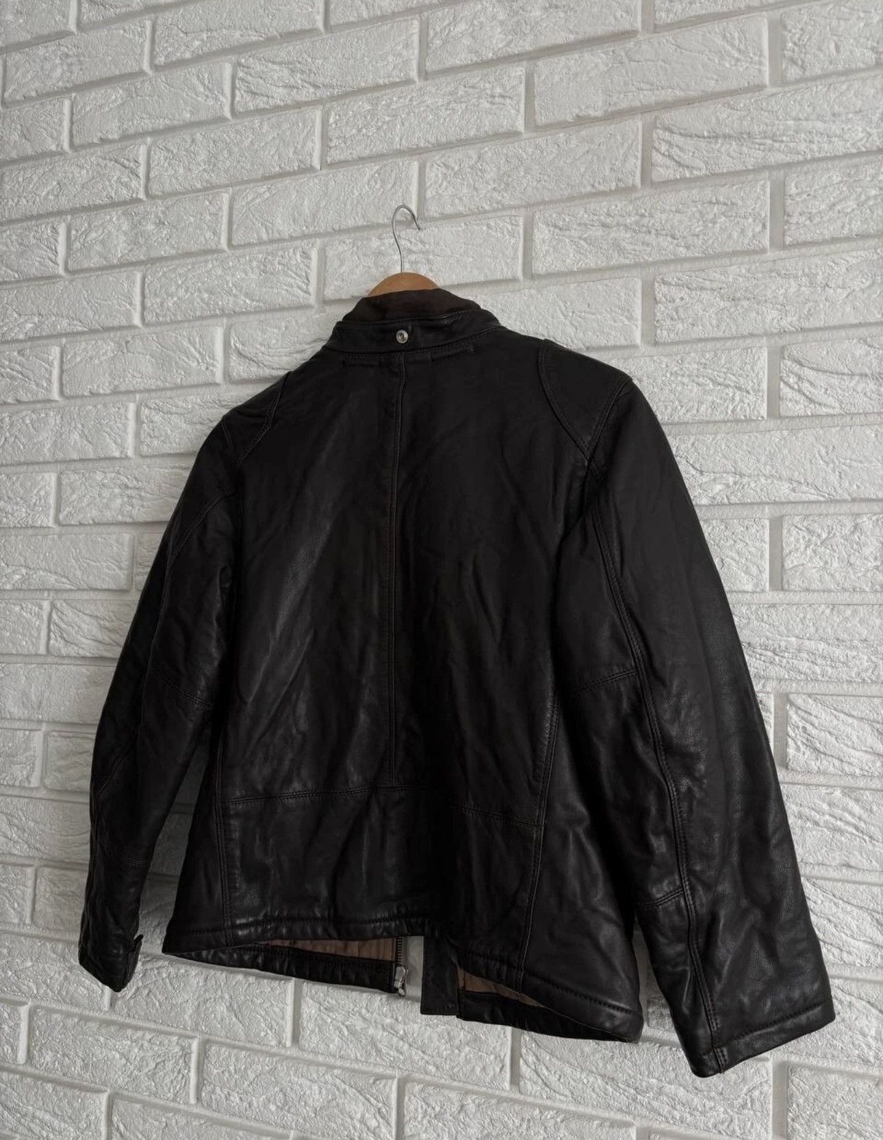 C.P. Company C.P Company Vintage Leather Jacket Archival 2007 Aut/Win Size US XXS / EU 40 - 16 Thumbnail