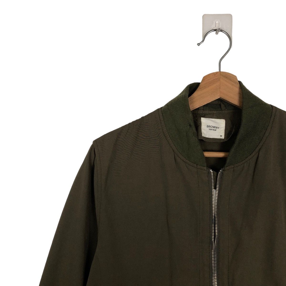 Japanese Brand VINTAGE BOMBER JACKET BROWNY JAPAN ISSEY MIYAKE Size US M / EU 48-50 / 2 - 6 Thumbnail