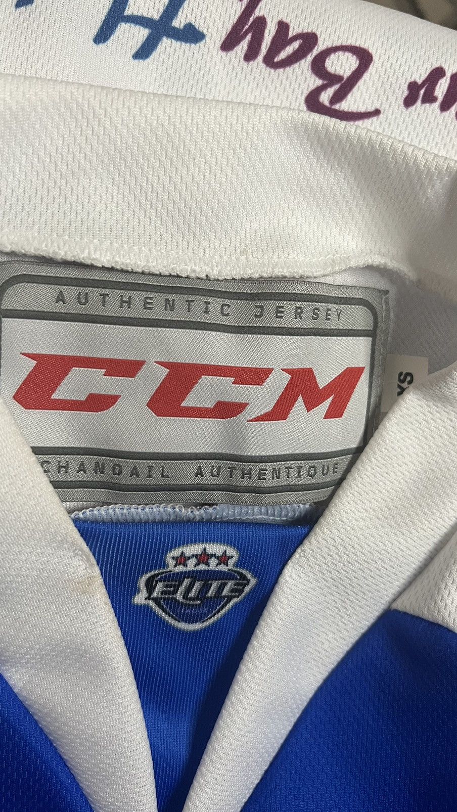 Ccm × NHL Rare Fife Flyers EIHL Denis Gauthier CCM jersey Size US S / EU 44-46 / 1 - 5 Thumbnail