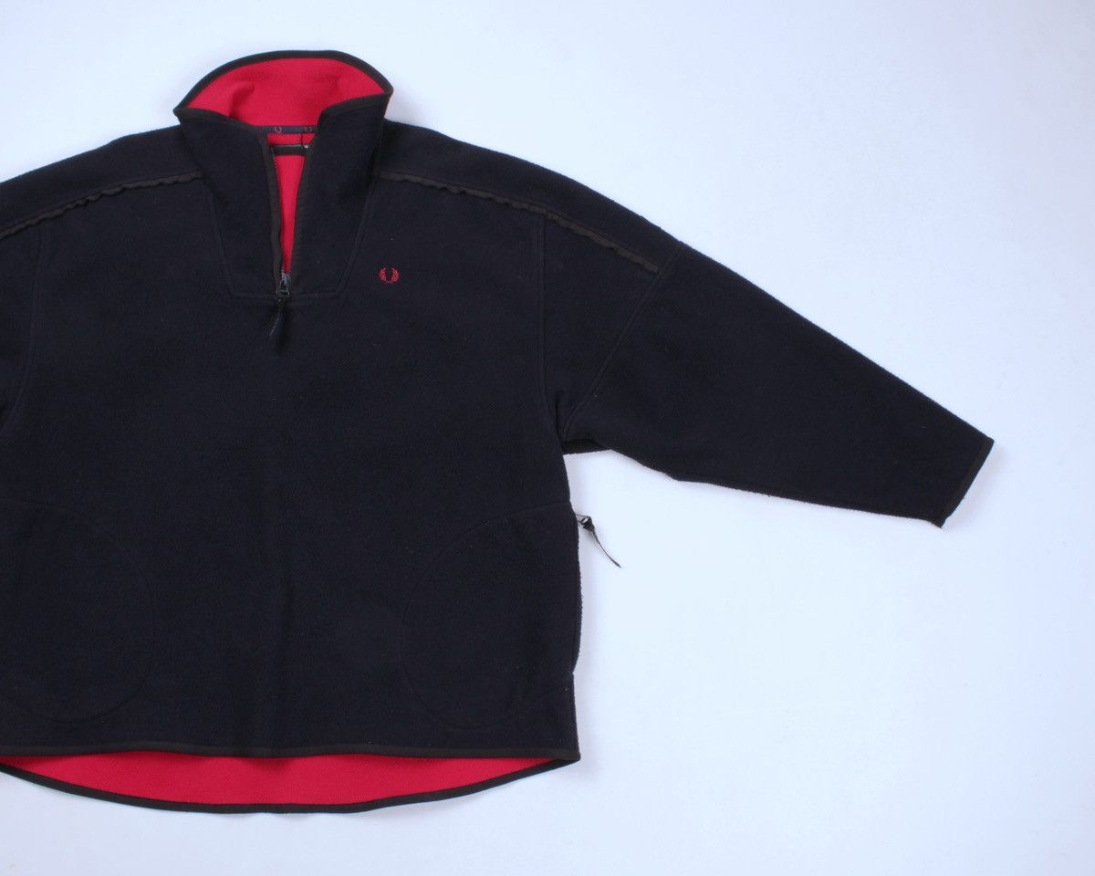 Fred Perry × Vintage FRED PERRY Sportswear Protective Vintage Fleece Jacket Size US XL / EU 56 / 4 - 11 Thumbnail