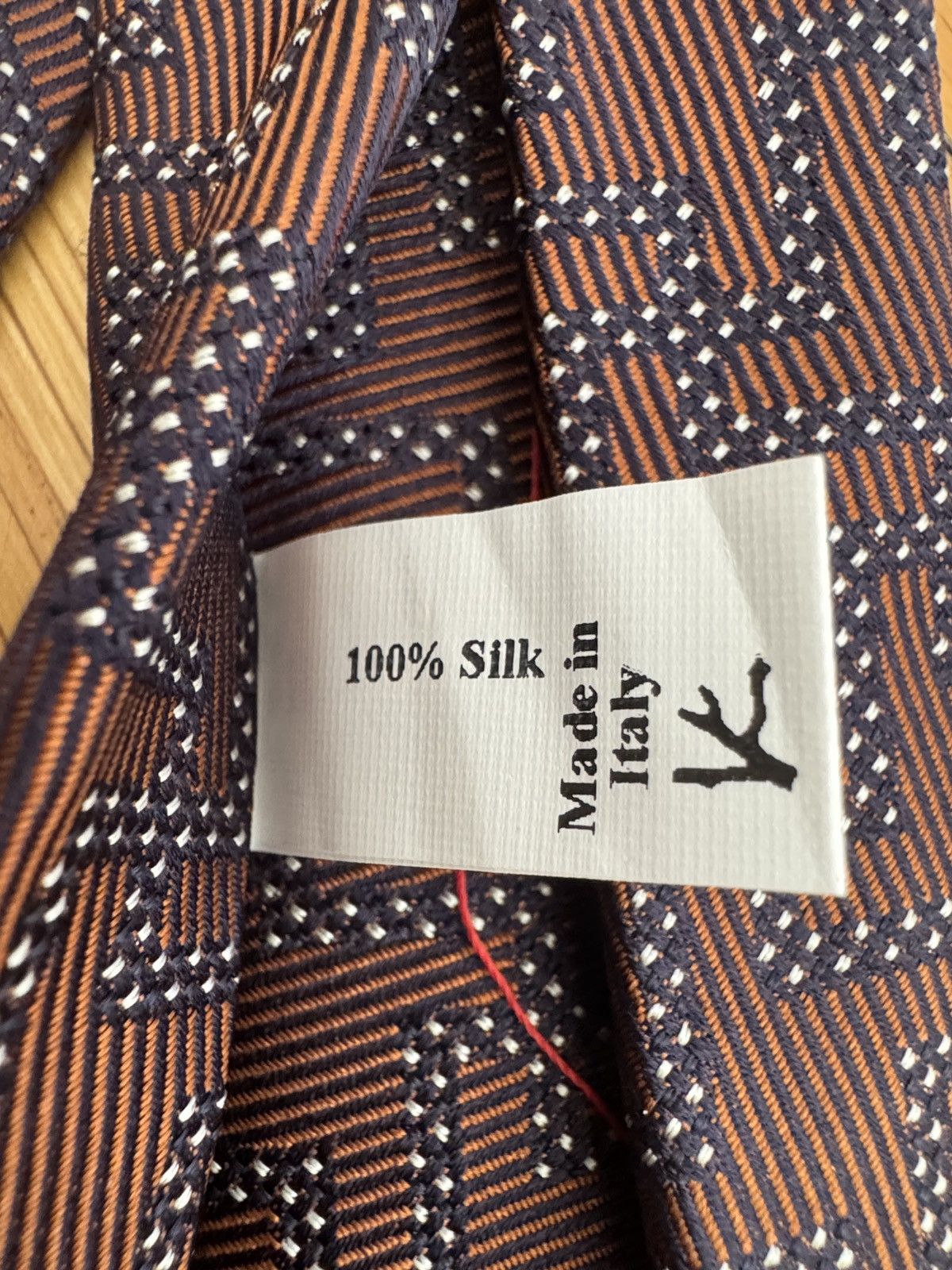 Isaia Isaia - geometric woven tie Size ONE SIZE - 8 Thumbnail