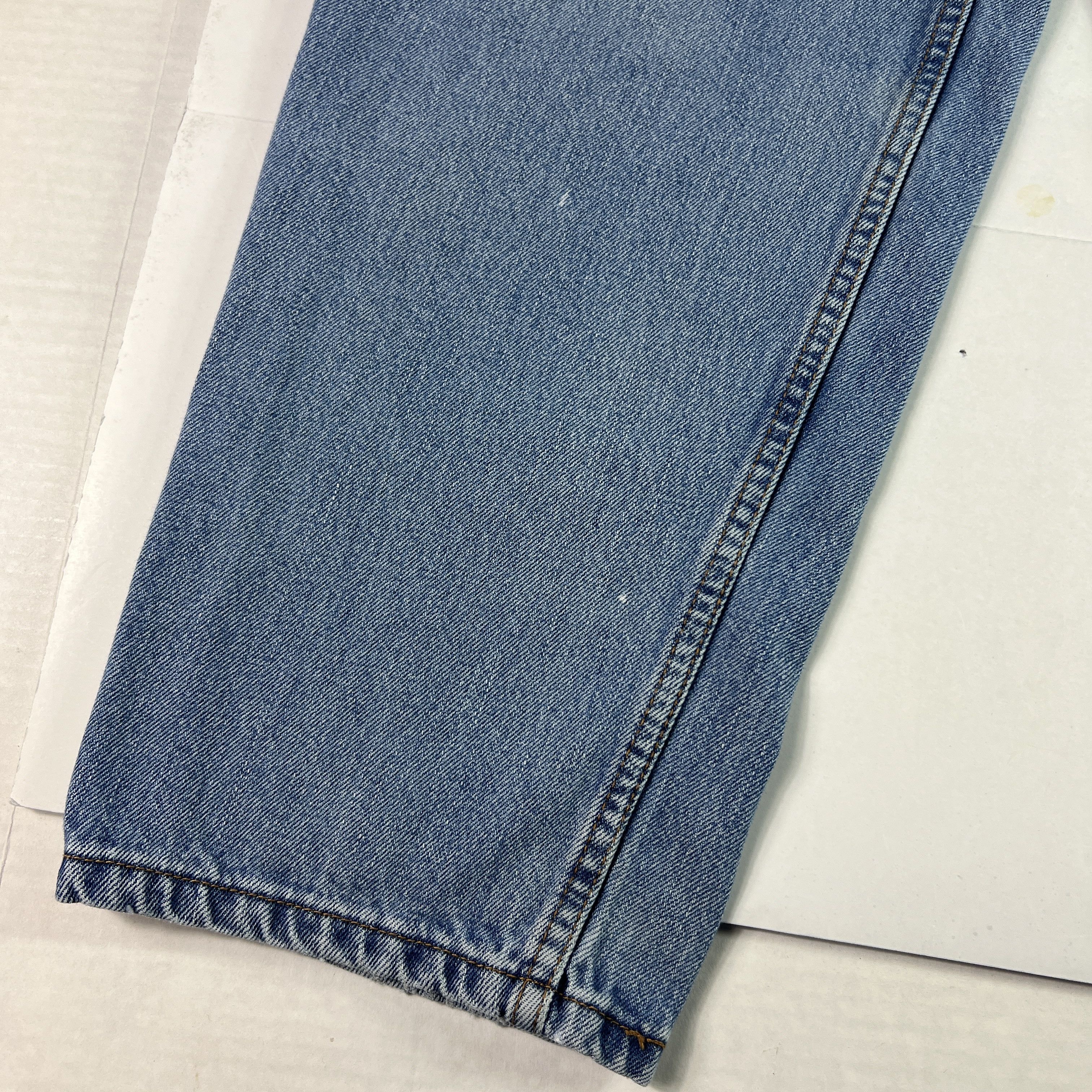 Levi's Y2K Levi's Jeans 560 Comfort Loose Fit Tapered Blue Denim Size US 34 / EU 50 - 4 Thumbnail