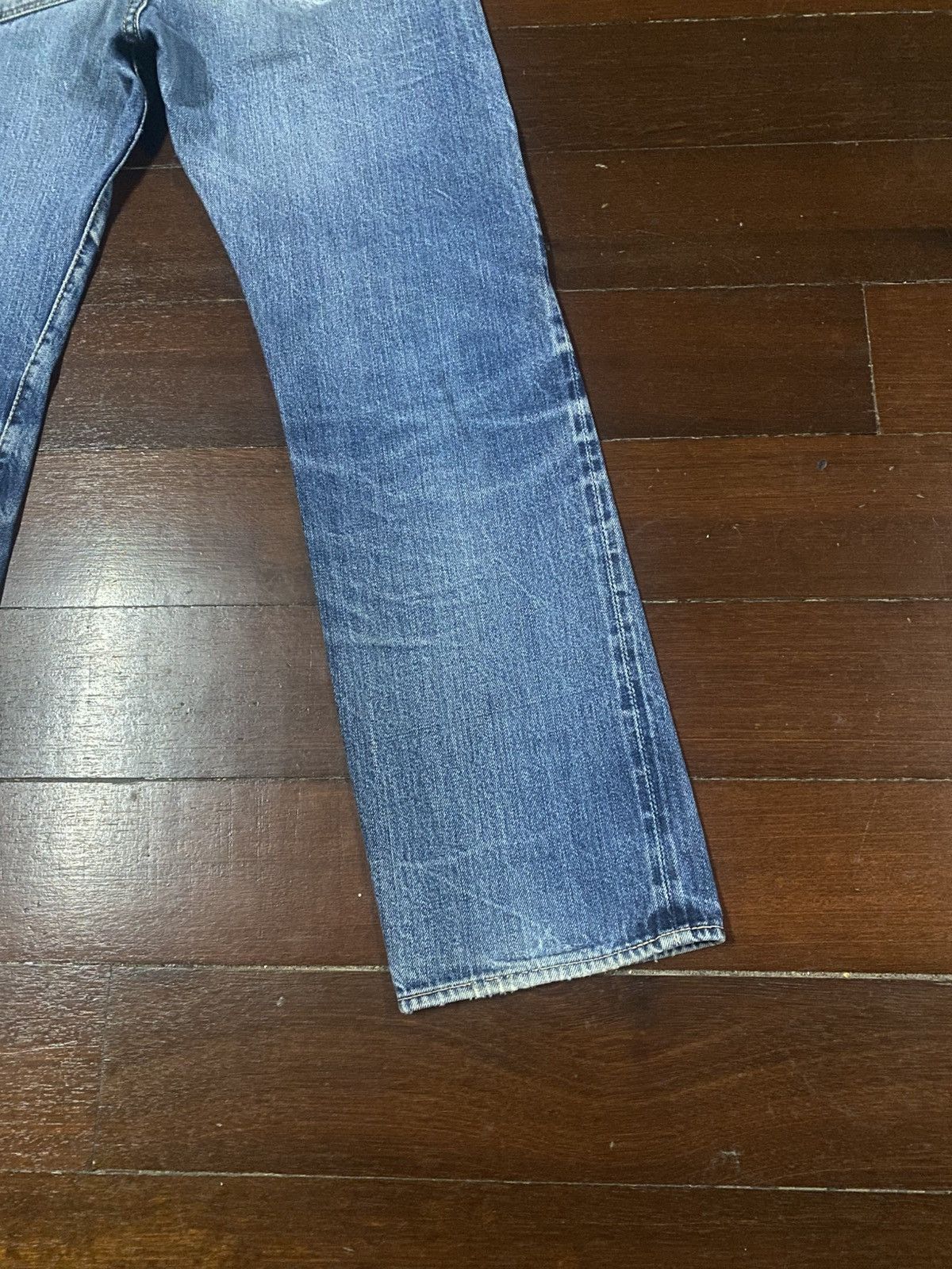 Warehouse vintage GLEEM CLOTHING japanes brand selvedge mud wash faded Size US 32 / EU 48 - 15 Thumbnail