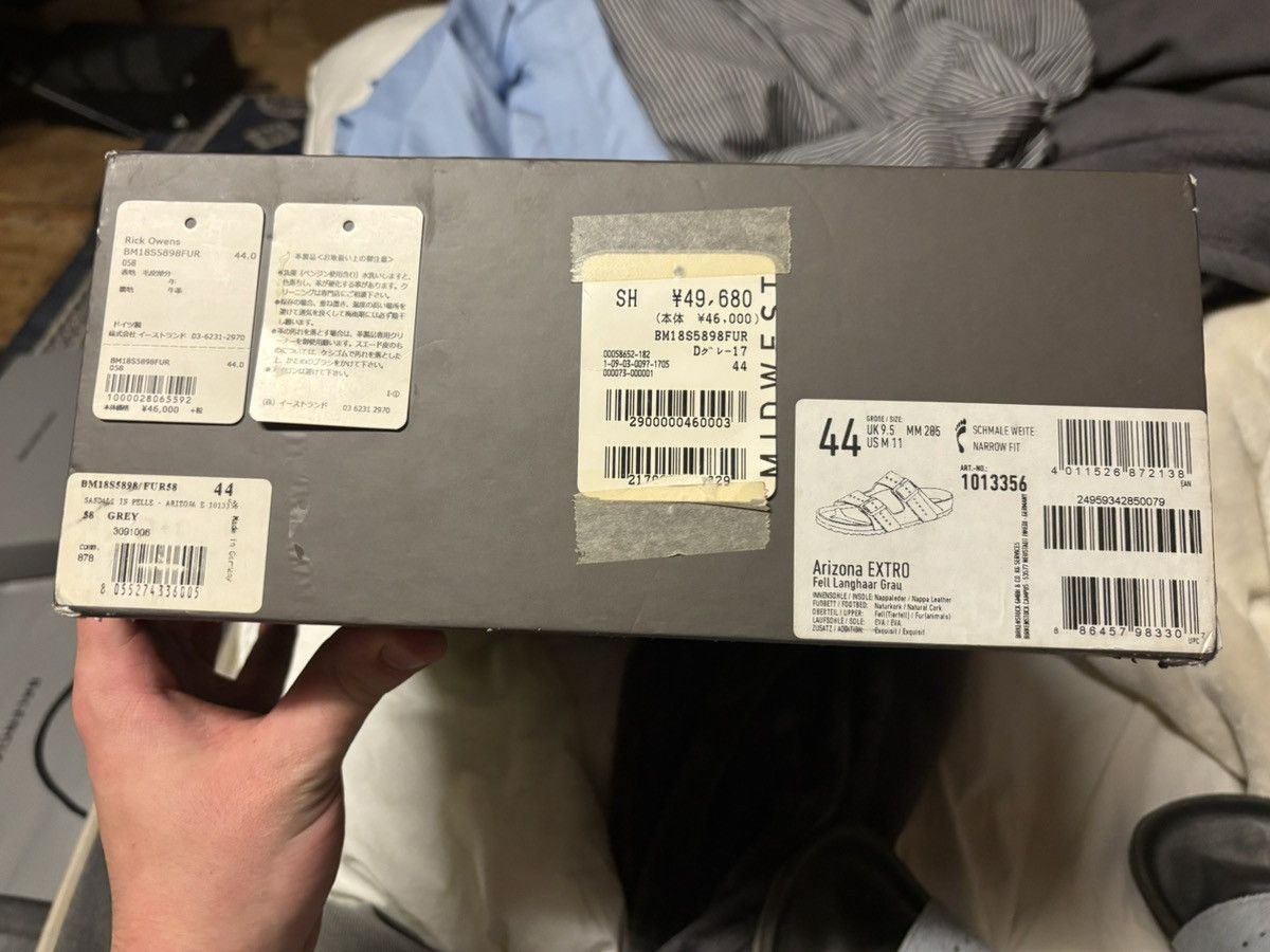 Birkenstock × Rick Owens rick owen’s pony hair birks Size US 11 / EU 44 - 6 Thumbnail