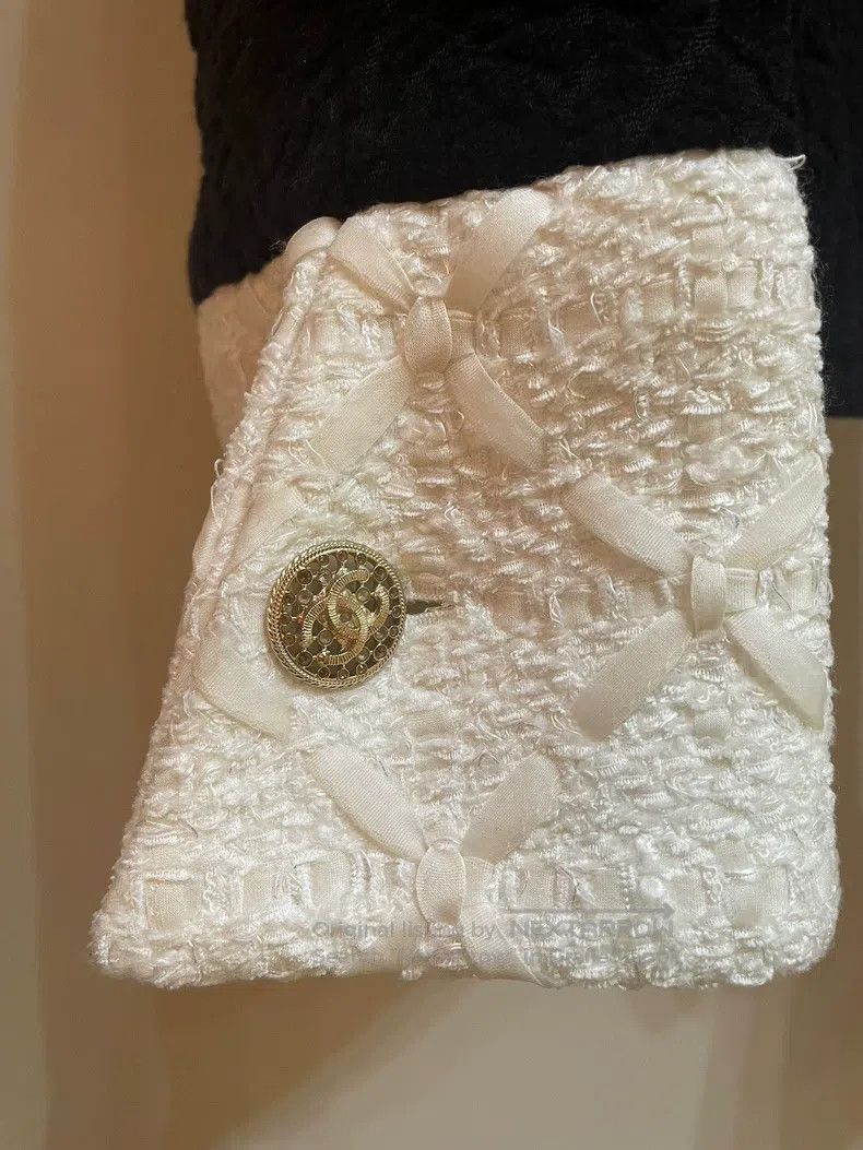 Chanel Chanel Castle Series Handicraft Lapel Coat Size XXS / US 00 / IT 34 - 4 Thumbnail