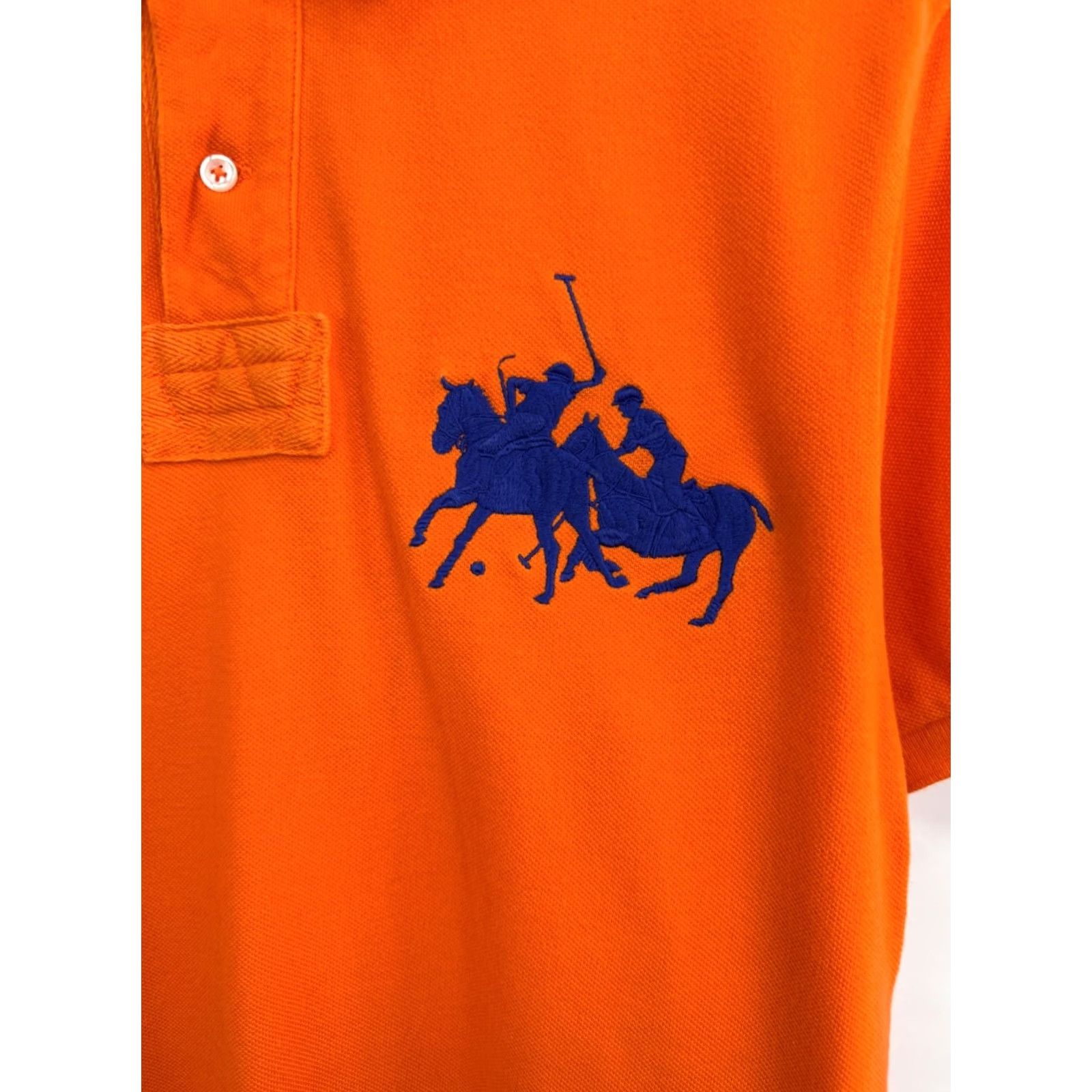 Ralph Lauren VINTAGE Polo Ralph Lauren Polo Shirt Orange L New York 90s Y2K Mens Size US L / EU 52-54 / 3 - 4 Thumbnail