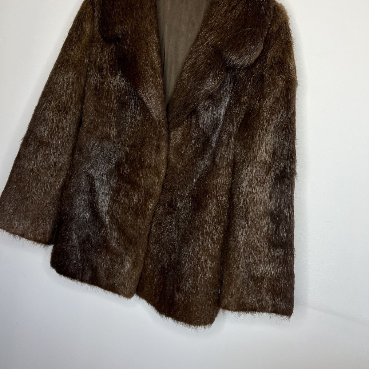 Vintage 90s Vintage Real Rabbit Fur Coat Jacket Heavy Opium Punk Y2K Size US M / EU 48-50 / 2 - 2 Thumbnail