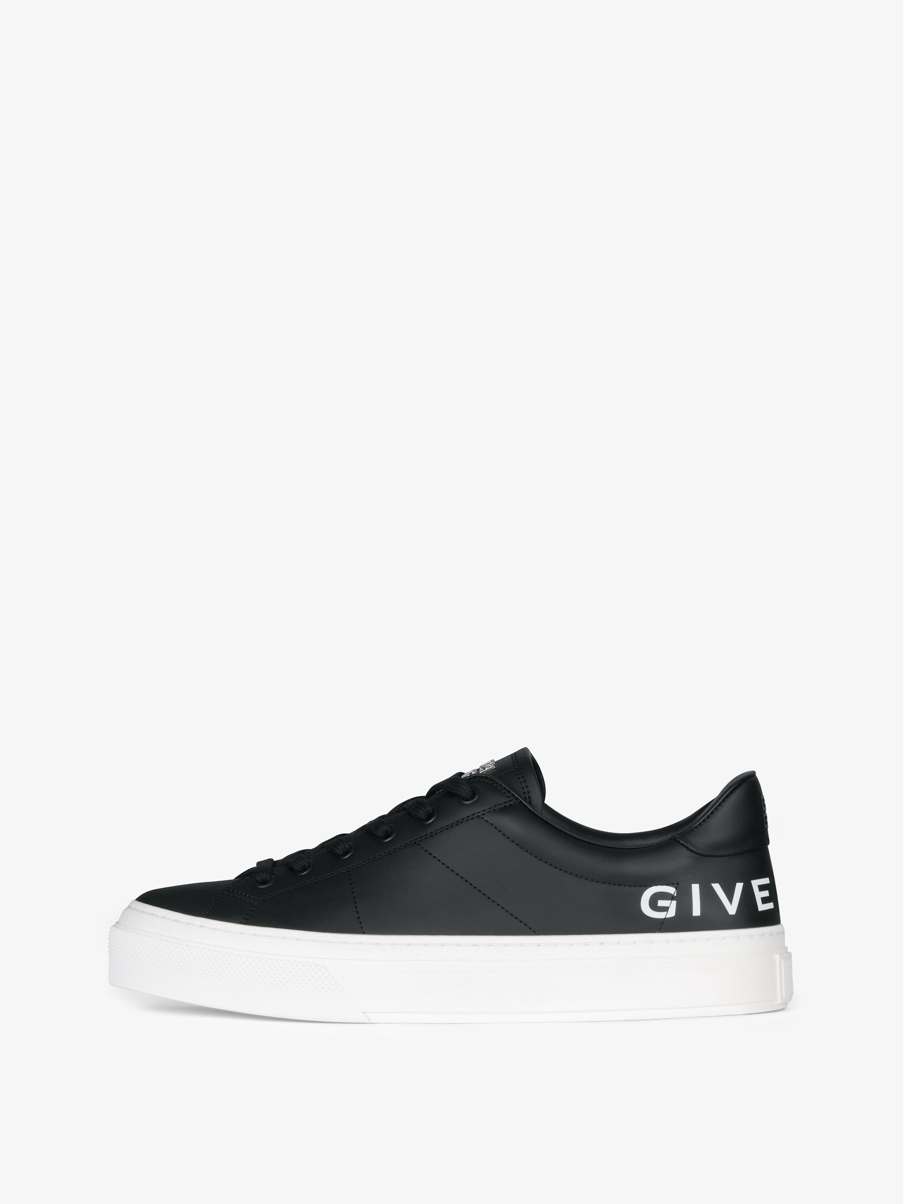 Givenchy o1w1db10925 City Sports Lace-Up Sneakers in Black Size US 7 / EU 40 - 3 Thumbnail