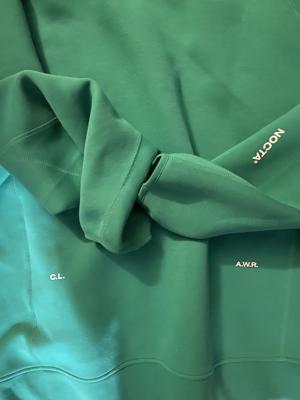 NOCTA × Nike Drake Nike x NOCTA Tech Fleece Crew Stadium Green/Sail Size US XL / EU 56 / 4 - 6 Thumbnail