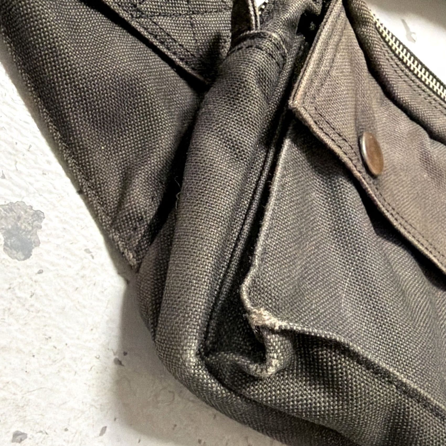 Rue Porter Porter Yoshida Canvas Small Waist Bag City Trail Hiking Camp Made In Japan OS Size ONE SIZE - 3 Thumbnail