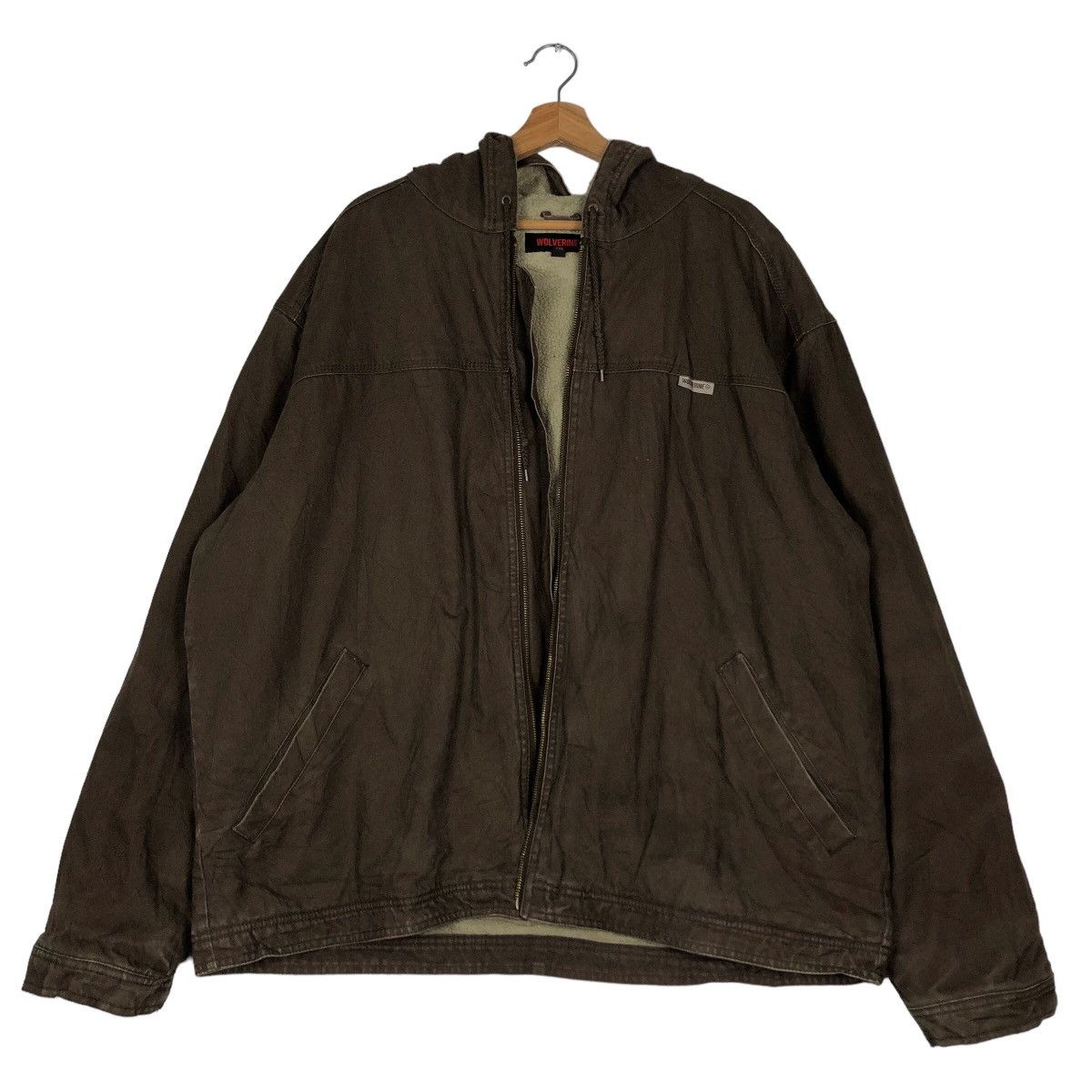 Japanese Brand Vtg Chore Jacket Duck Canvas Wolverine Inspire Carhartt USA Size US XXL / EU 58 / 5 - 1 Thumbnail