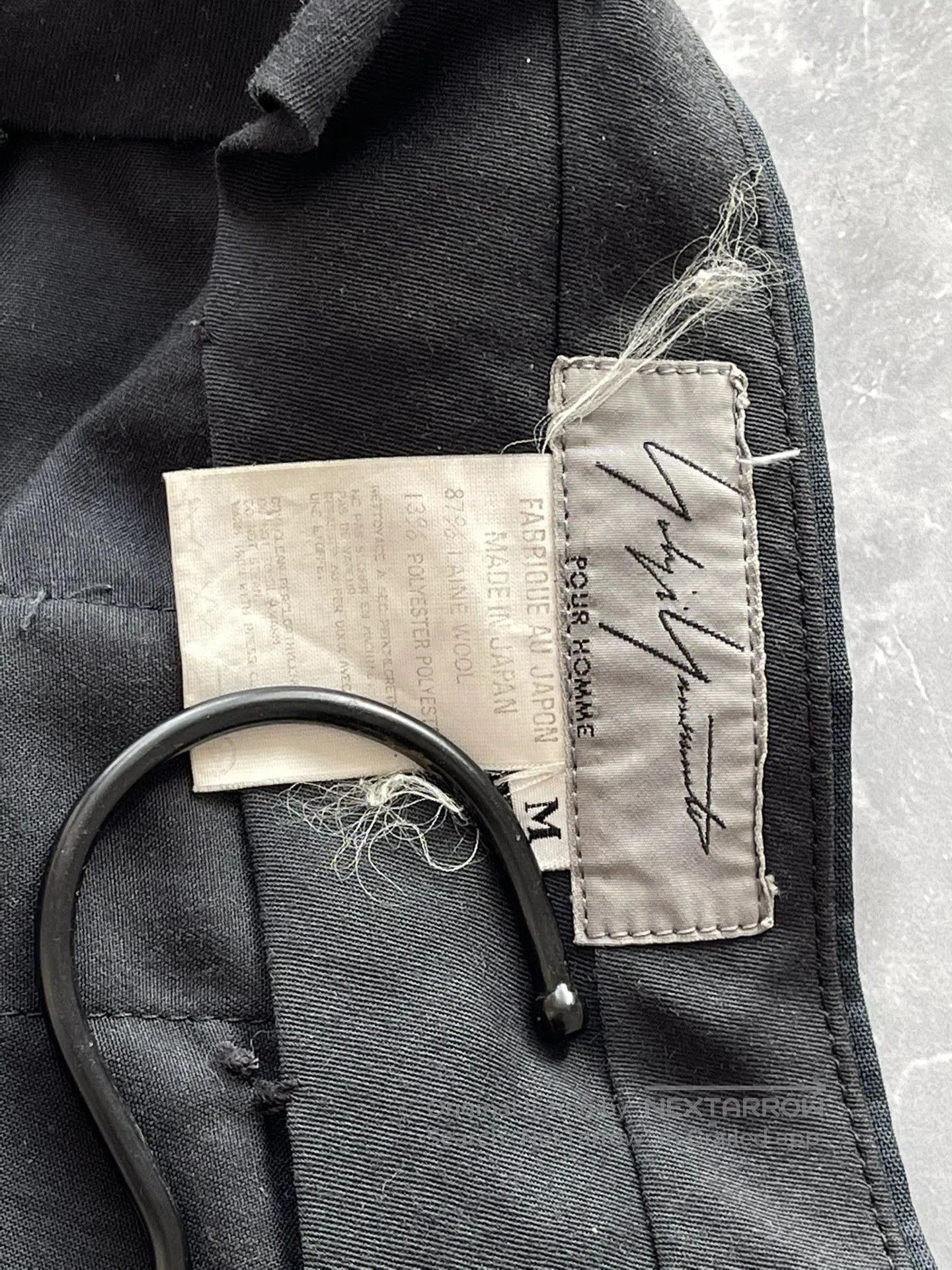 Yohji Yamamoto Yohji Yamamoto 90s Indigo Wool Trousers. Size US 35 - 7 Thumbnail