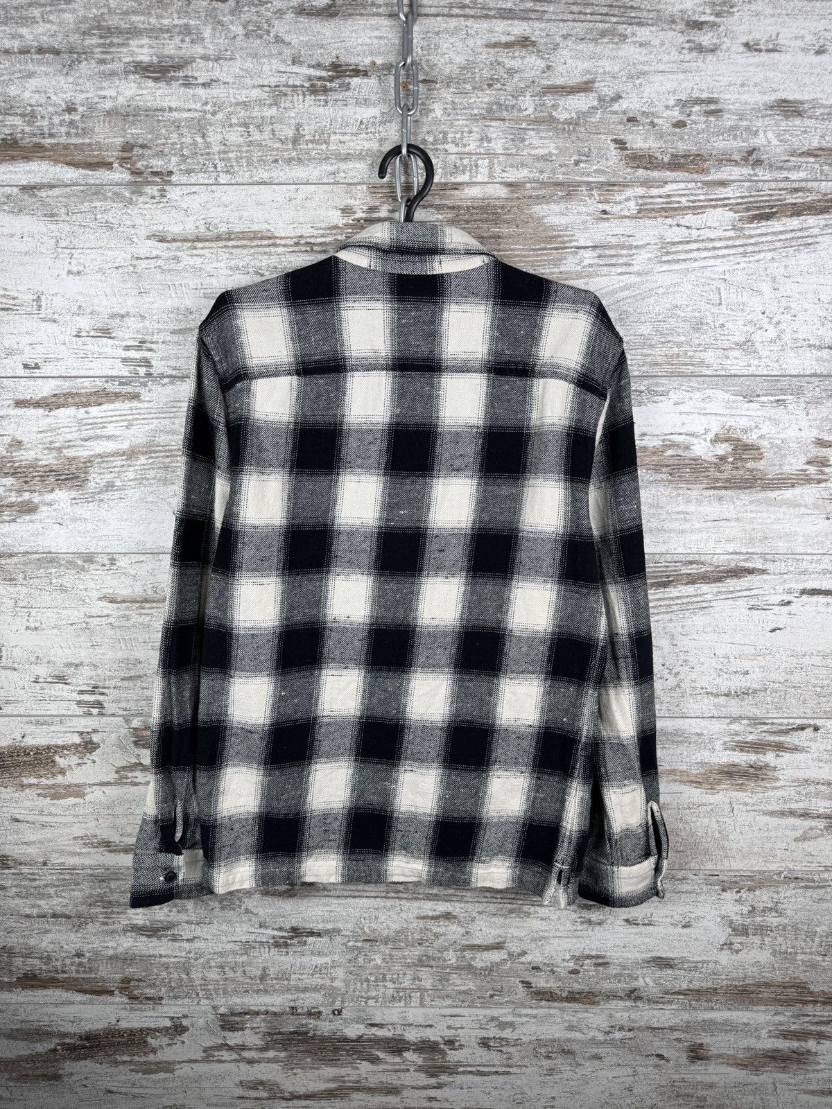 Allsaints Mens Vintage AllSaints ALAMOSA LS SHIRT button up flannel Size US S / EU 44-46 / 1 - 11 Thumbnail