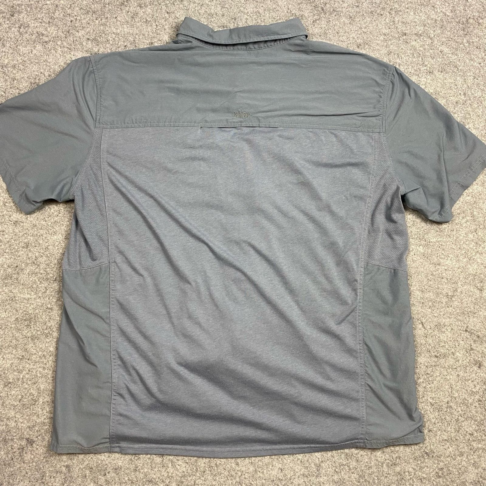 Kuhl KUHL shirt men XXL blue button down vented outdoors airspeed Size US XXL / EU 58 / 5 - 2 Thumbnail