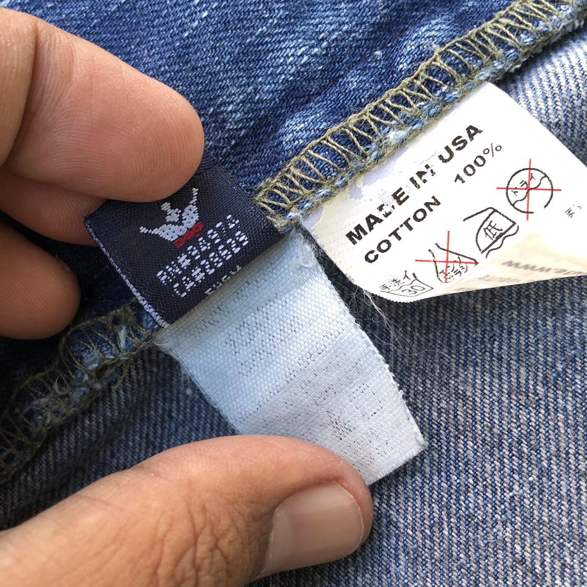 Stussy Vintage Stussy-WK Worker Labour Jeans Denim Pants USA 🇺🇸 Size US 32 / EU 48 - 21 Thumbnail
