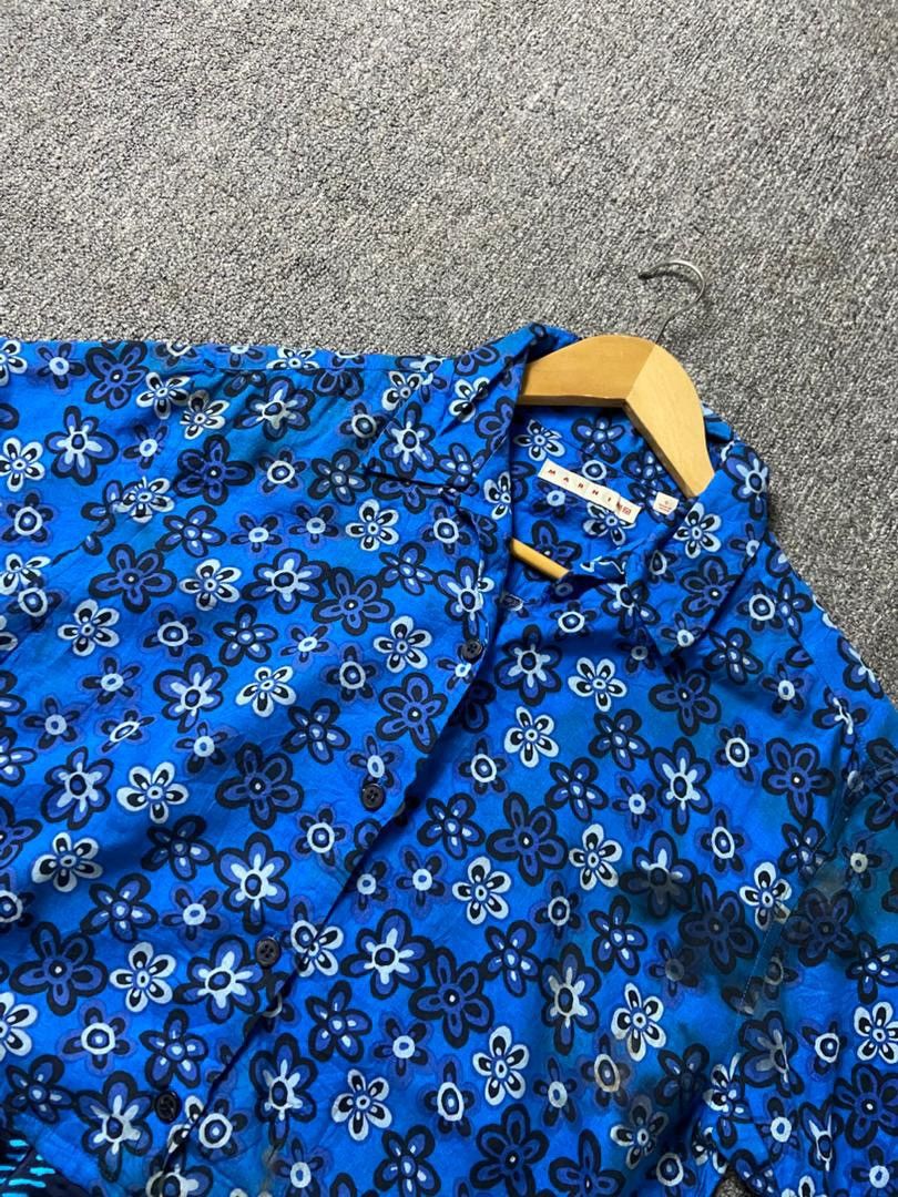 Marni × Uniqlo Uniqlo x MARNI Open Collar Pleated Dress (182) Size S / US 4 / IT 40 - 9 Thumbnail