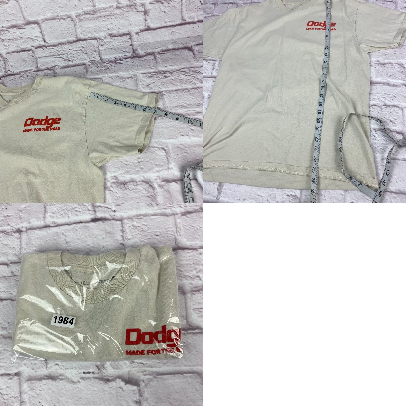 Vintage VINTAGE Dodge Mens T-Shirt An American Classic Made For The Road Size M Short Sleeve Size US M / EU 48-50 / 2 - 8 Thumbnail