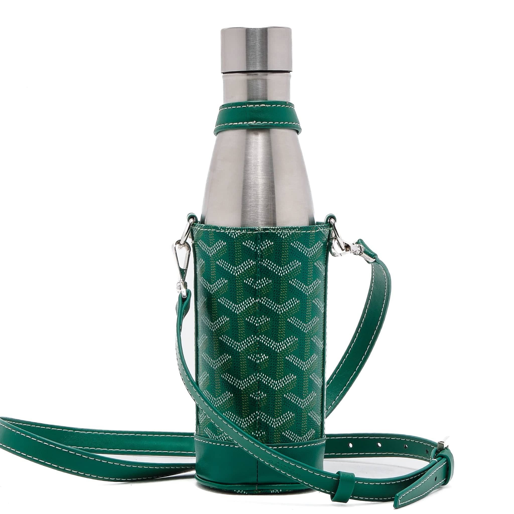Goyard Yonne MM Case and Flask Green Silver Size ONE SIZE - 1 Thumbnail