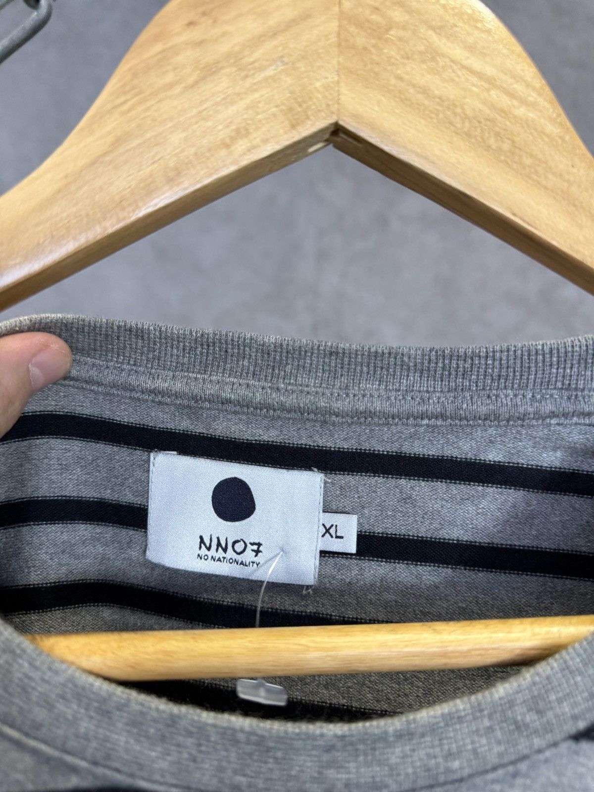 NN07 NN07 No Nationality Japanese designer striped sweatshirt Size US XL / EU 56 / 4 - 3 Thumbnail
