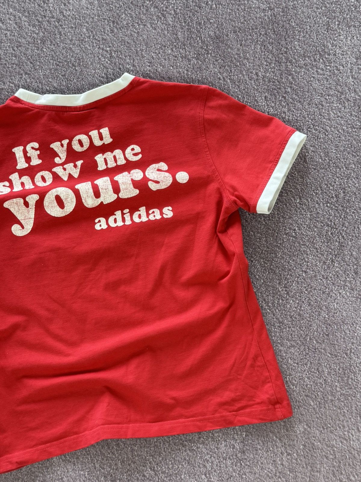 Adidas Adidas 00s Y2K Glamour Archive T-Shirt Size L / US 10 / IT 46 - 11 Thumbnail
