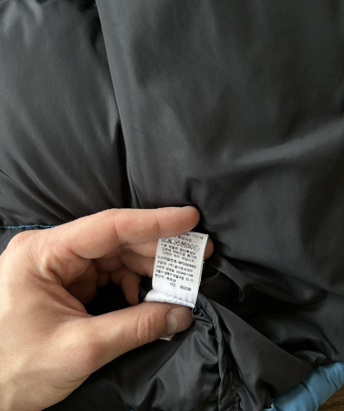 The North Face × Vintage Vintage 90s North Face 700 Down Nuptse Puffer Jacket Black Size US M / EU 48-50 / 2 - 8 Thumbnail