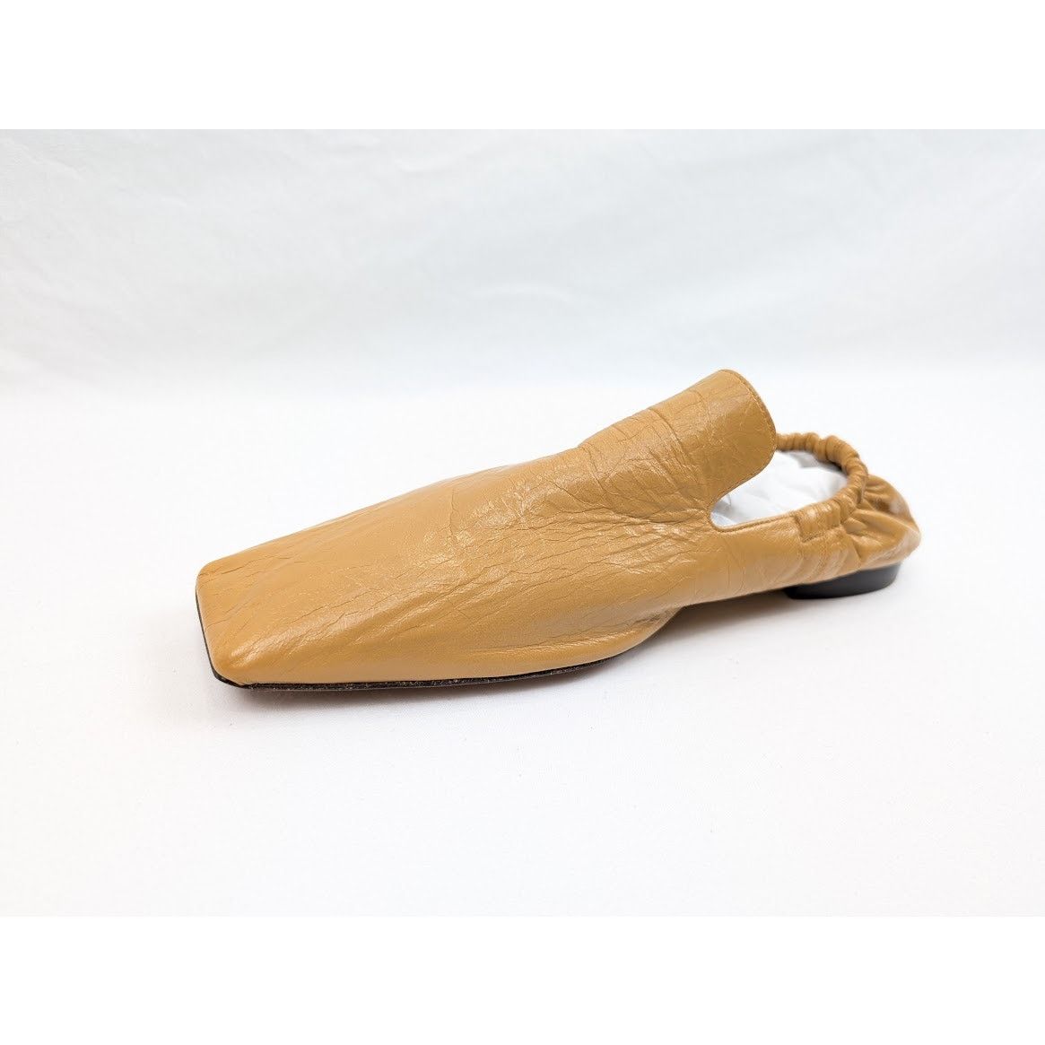 Bottega Veneta o1rshd1 Q:2 / Rubber Sole / Leather Crunch Lux Shoes Sahara Size US 8.5 / EU 41-42 - 11 Thumbnail
