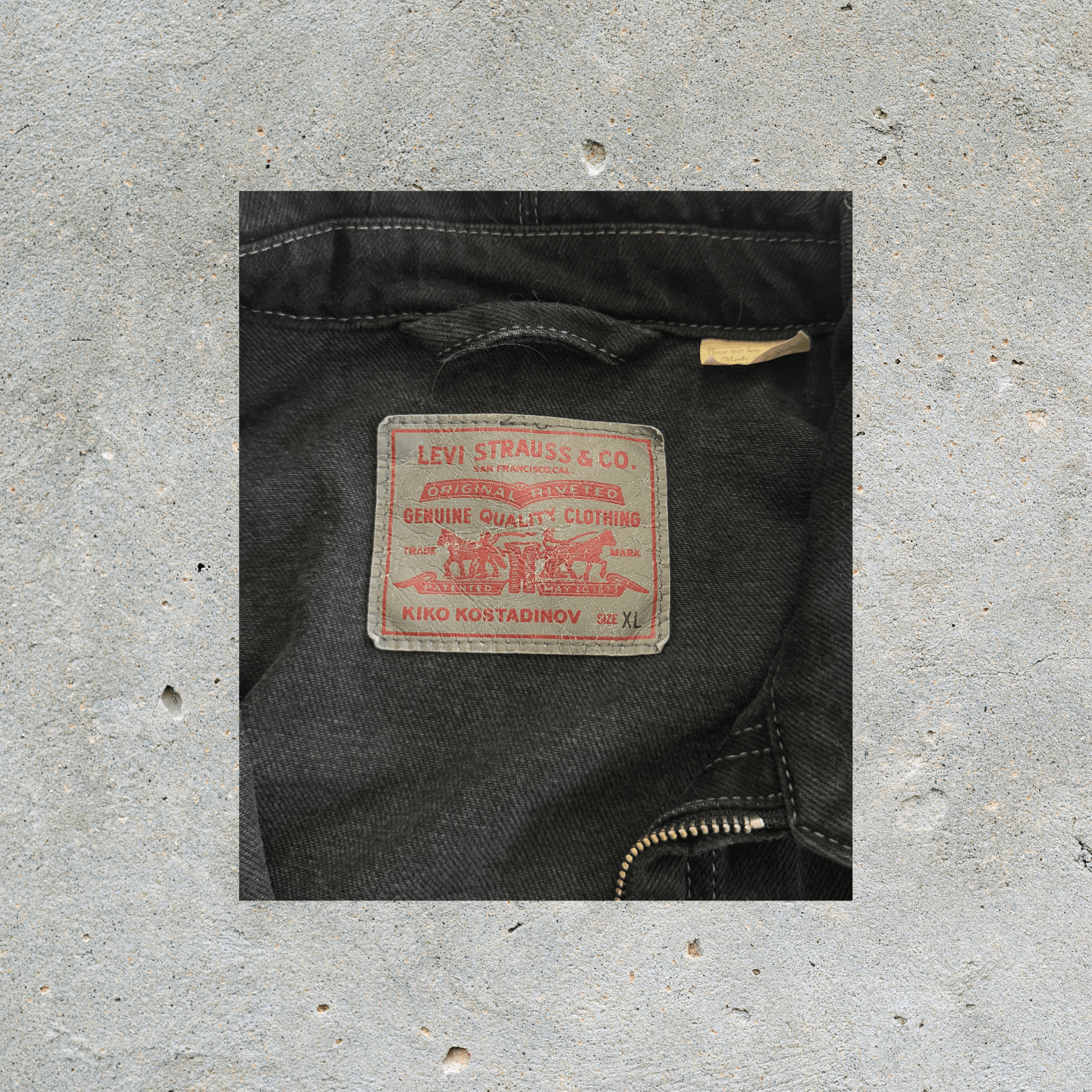 Kiko Kostadinov × Levi's Kiko Kostadinov x Levi's Denim Jacket Size US XL / EU 56 / 4 - 4 Thumbnail