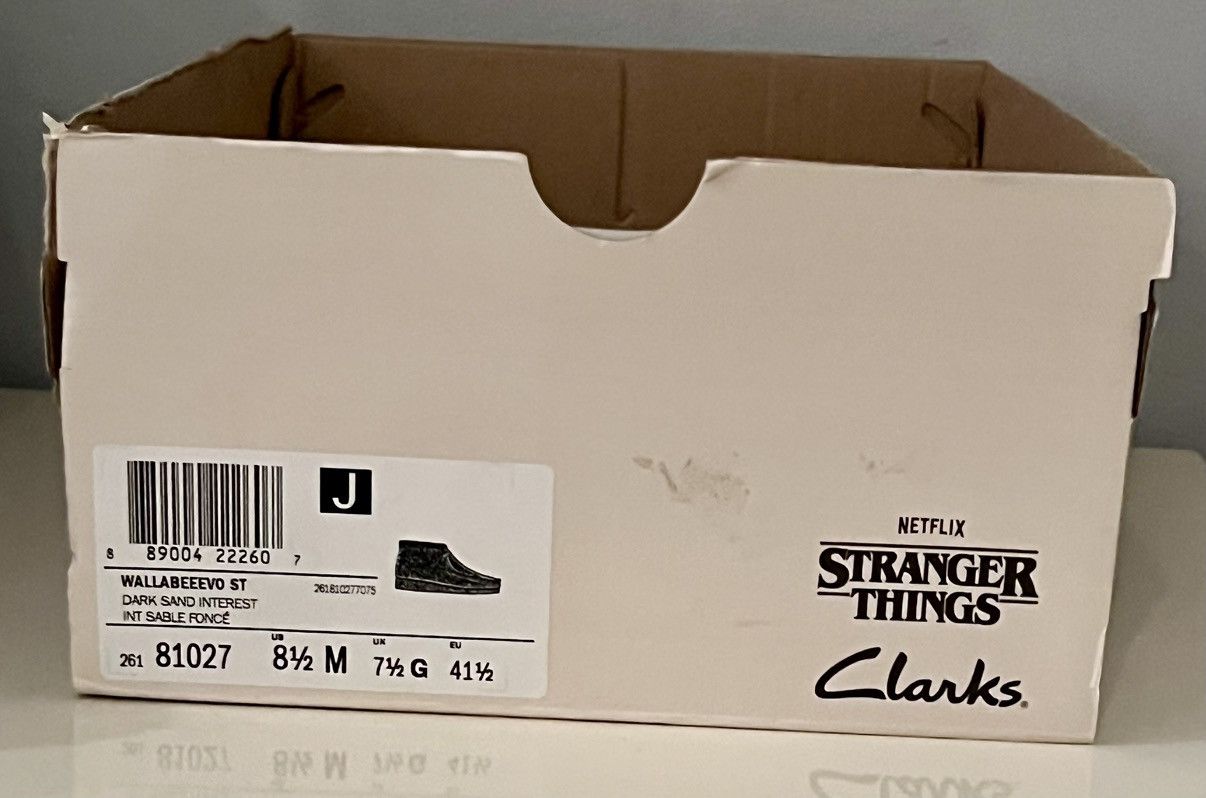 Clarks Authentic Clarks Stranger Things wallabee evo st dark sand Size US 8.5 / EU 41-42 - 10 Thumbnail