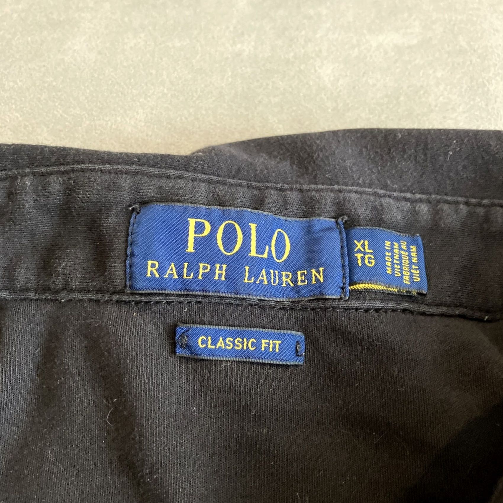 Ralph Lauren Polo Ralph Lauren Super Soft Black Cotton Golf Polo XL White Pony Men Short Sleeve Regular Size XL Jumpers? Size US XL / EU 56 / 4 - 3 Thumbnail