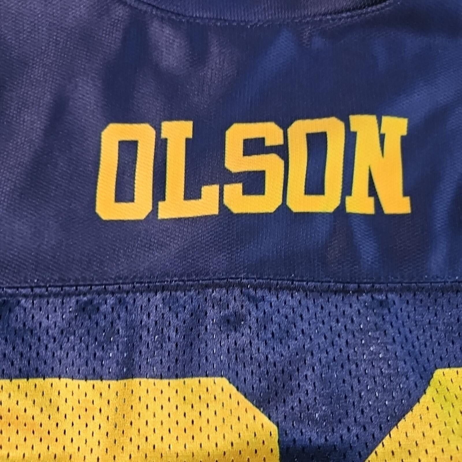Other Impact Sports L/XL Muskies Football Jersey #31 OLSON Size ONE SIZE - 8 Thumbnail
