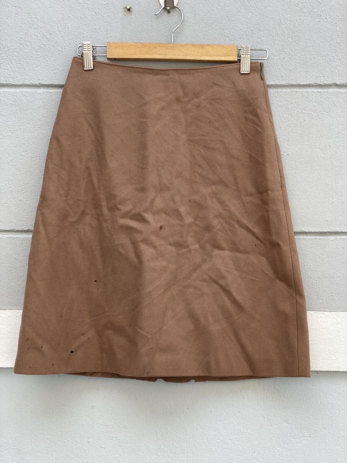 A.P.C. Vintage A.P.C Mini skirt france Copper Brown Skirt Size 26" / US 2 / IT 38 - 1 Thumbnail