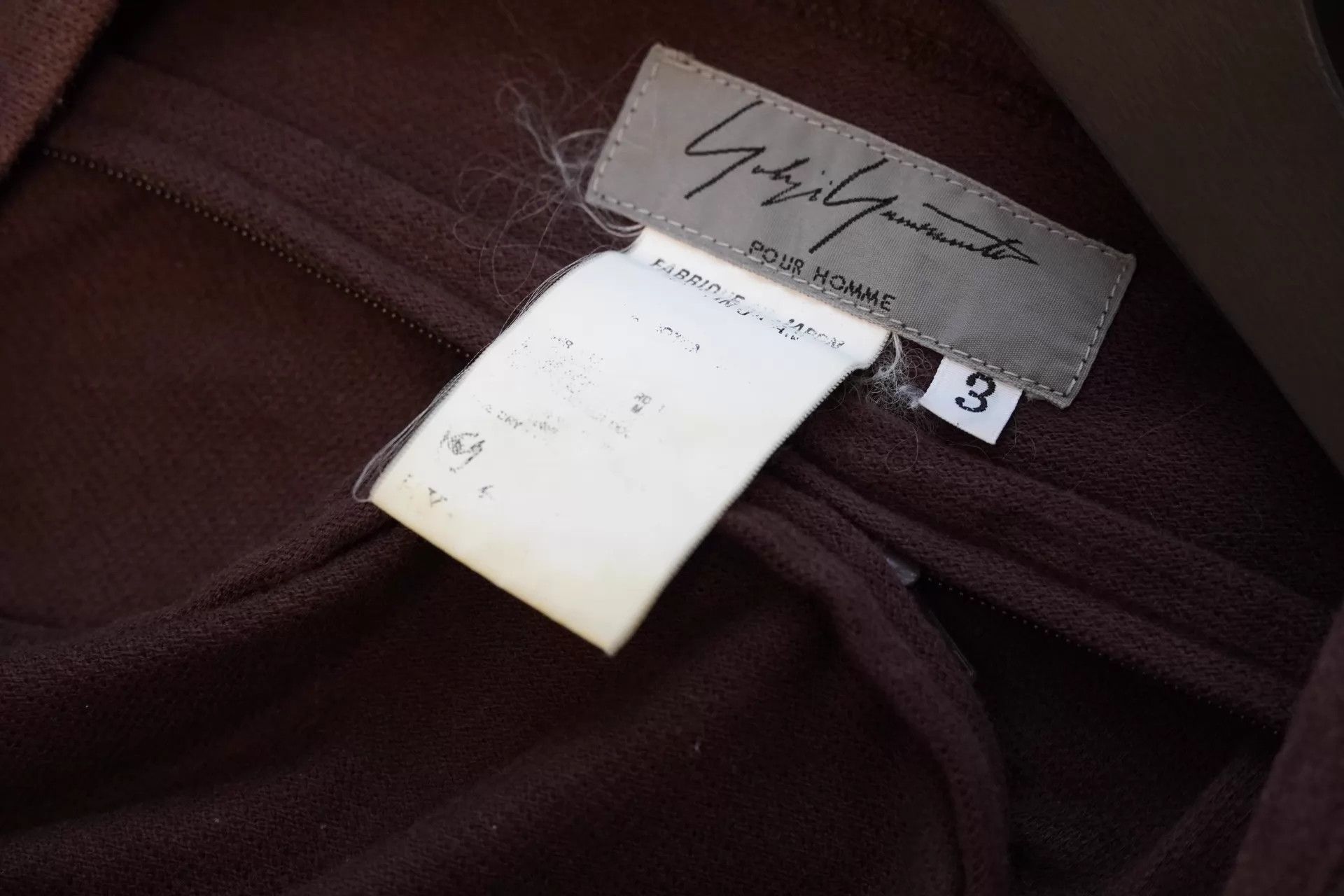 Yohji Yamamoto Yohji Yamamoto 2004AW Back-Zip LS 3 Size US L / EU 52-54 / 3 - 8 Thumbnail