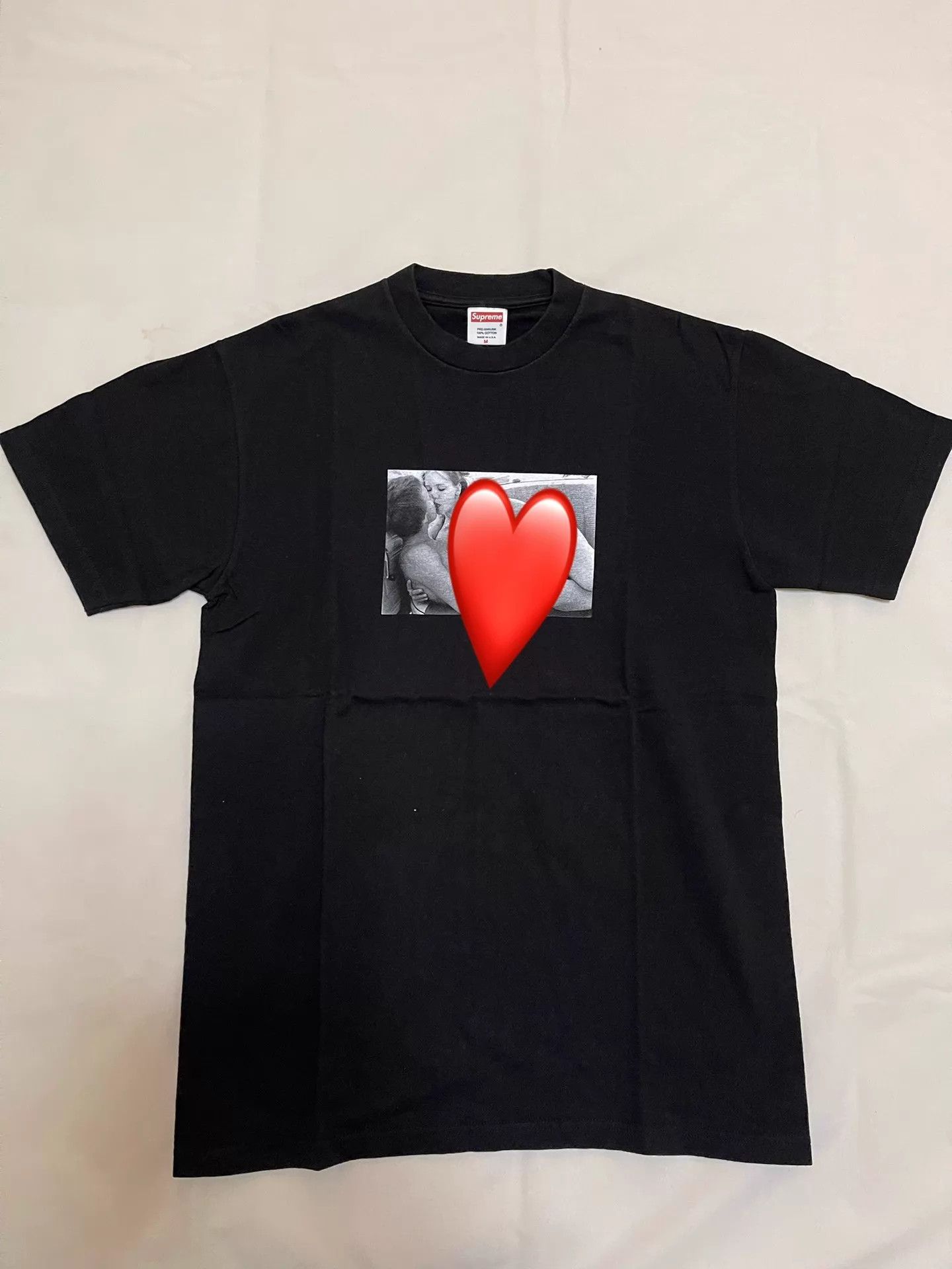 Supreme Supreme 05 LC Teenage Kiss Tee Black M Rare Size US M / EU 48-50 / 2 - 2 Thumbnail
