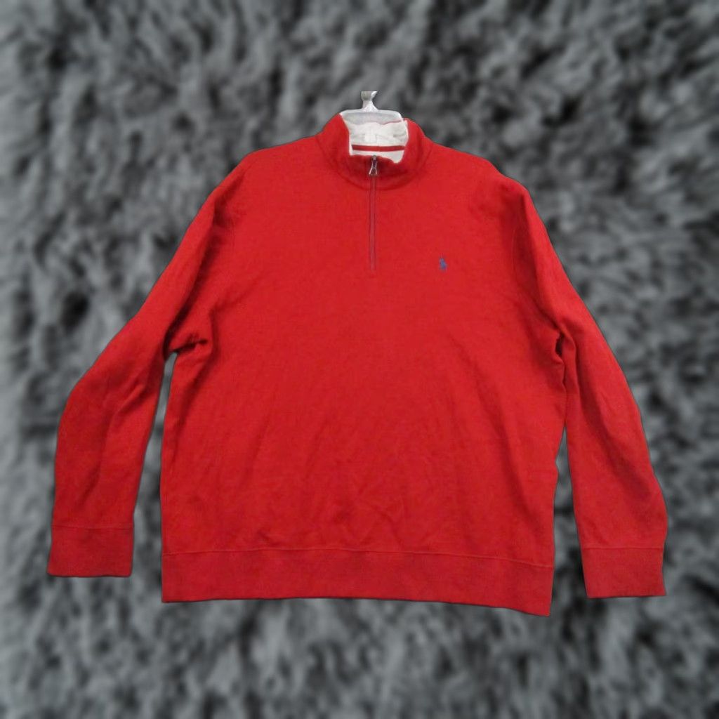 Ralph Lauren Polo Ralph Lauren Performance Sweater 1/4 Zip XL Men Red Long Sleeve Polo Ralph Lauren Performance Sweater XL Men Red Long Sleeve 1/4 Zip Size US XL / EU 56 / 4 - 1 Thumbnail